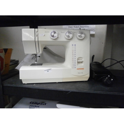 39 - Janome sewing machine