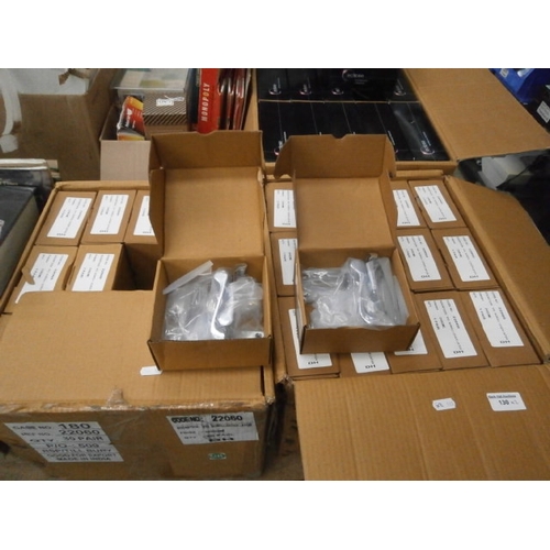 130 - Two boxes of new door handles, 30 per box