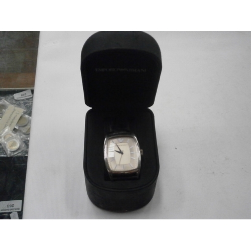 264 - Men's wristwatch with box