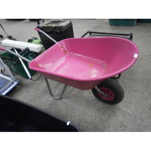 203 - Plastic wheel barrow