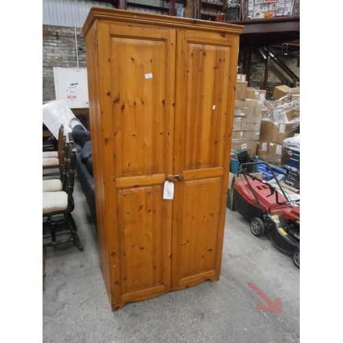 679 - Pine wardrobe