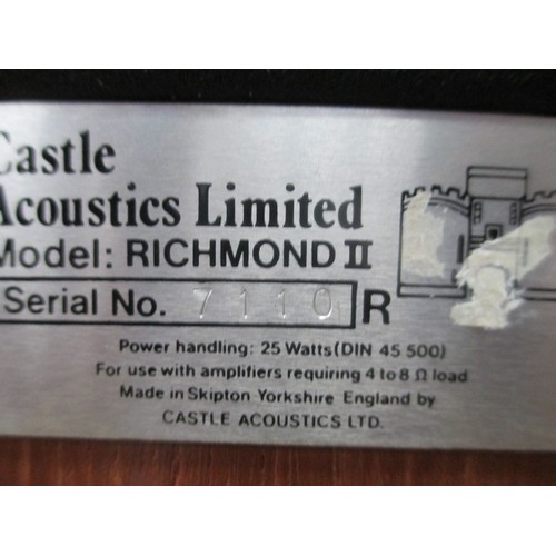 29 - Pair of Castle acoustics speakers