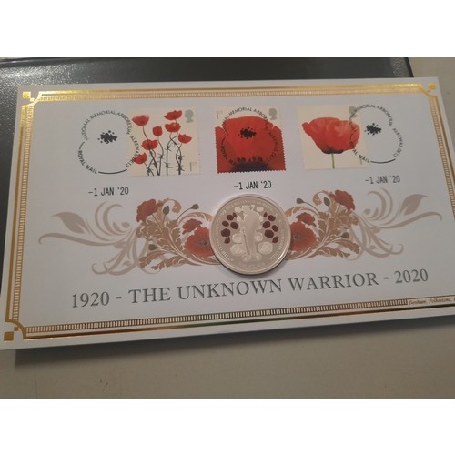 246 - 2020 centenary of the unknown warrior £5 coin