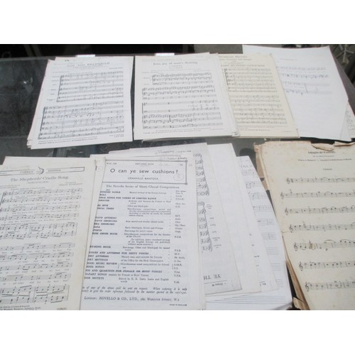 415 - Box of sheet music books