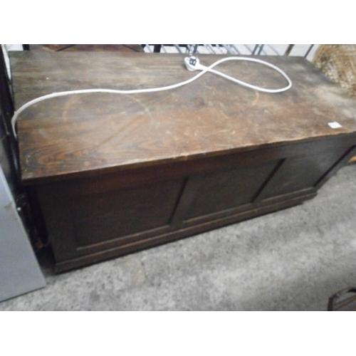 630 - Large vintage wooden storage box