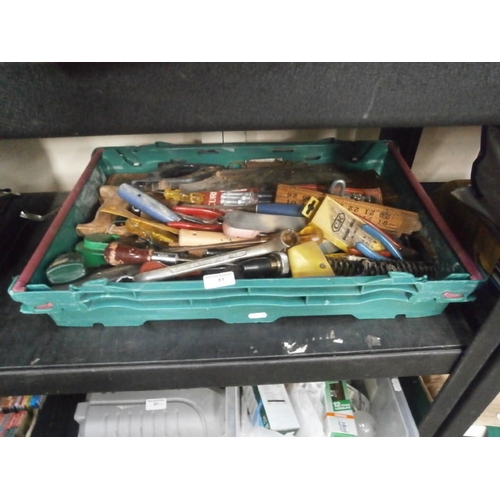 81 - Box of assorted tools