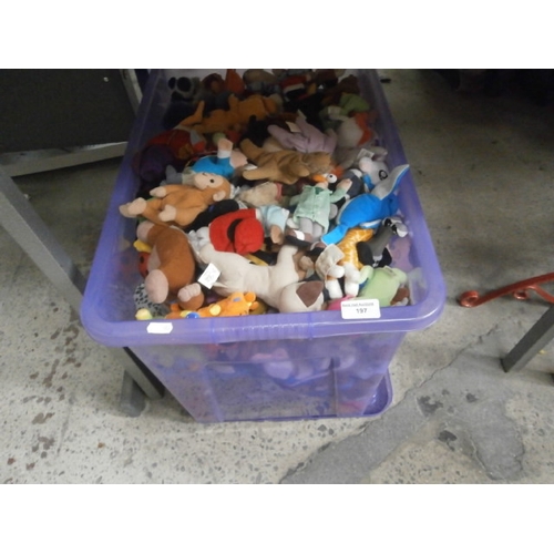 197 - Large box full of McDonalds teddies