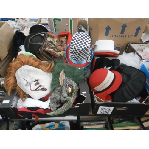 161 - Three boxes of Halloween costumes