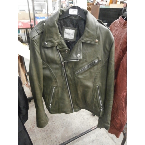 200 - Each Other Paris leather jacket, size L