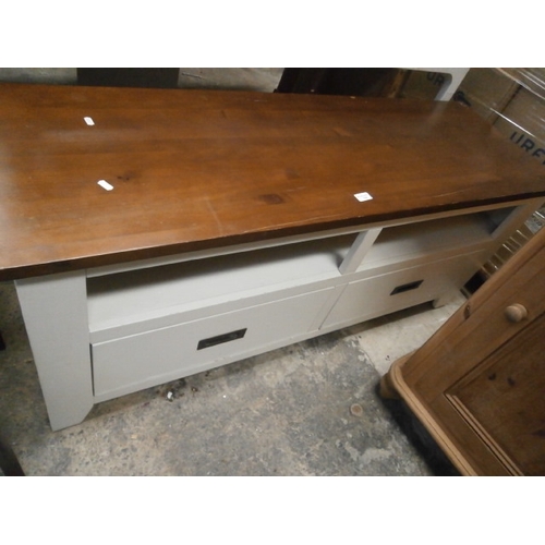 706 - Large 2 drawer TV stand/base unit