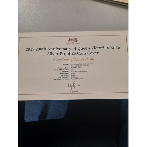 250 - 2019 200th anniversary of Queen Victoria's birth silver £5 coin