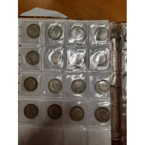 244 - Folder of 101 various old coins