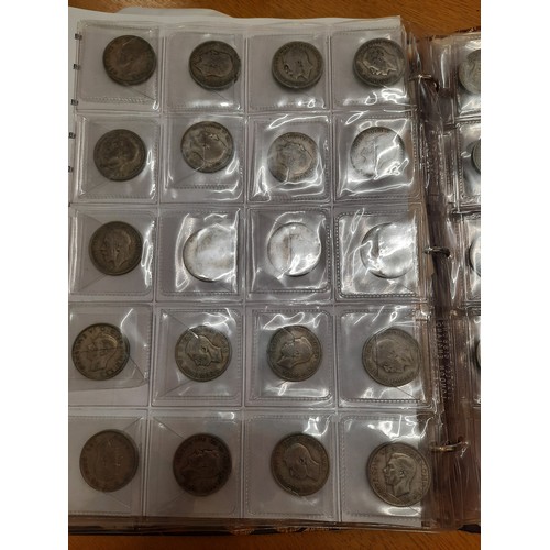 244 - Folder of 101 various old coins