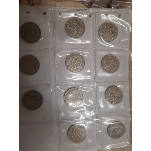 244 - Folder of 101 various old coins