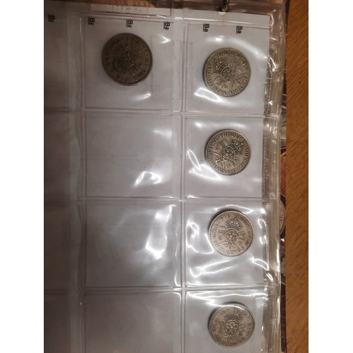 244 - Folder of 101 various old coins