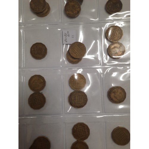 246 - Folder of 140 various old coins