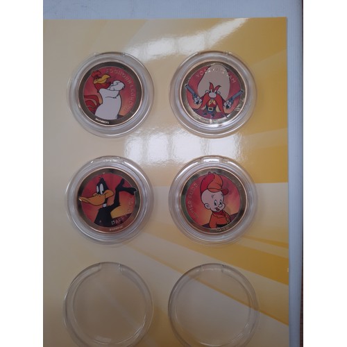 269 - Looney Tunes coin collection with 10 coins