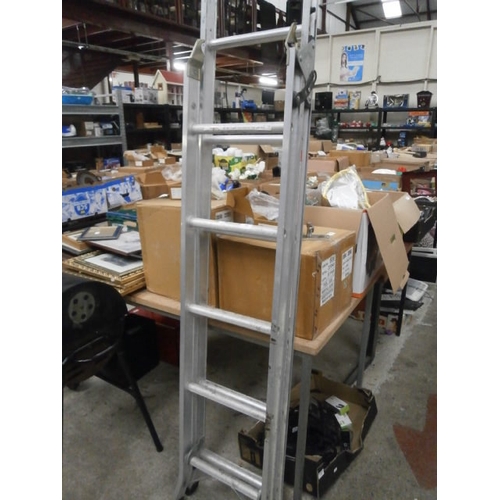 172 - Abru multi purpose aluminium ladders