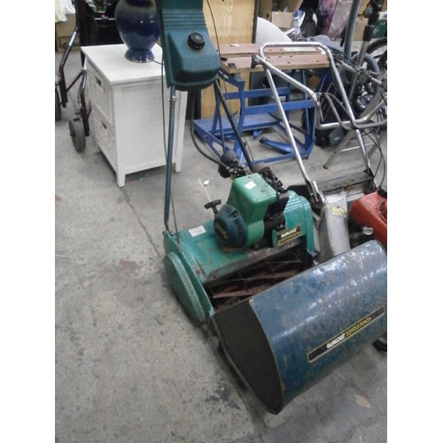 328 - Qualcast Suffolk Punch petrol lawnmower