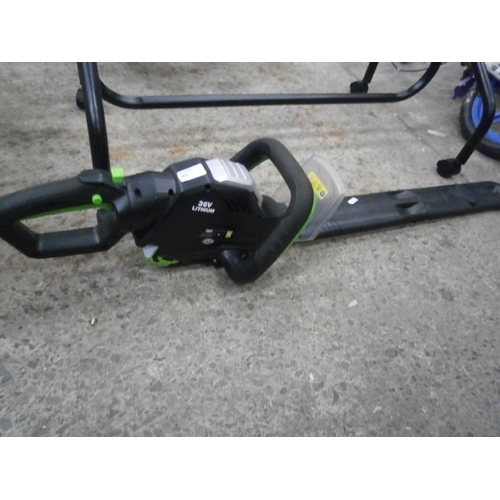 345 - Coopers Cordless hedge trimmer, no charger