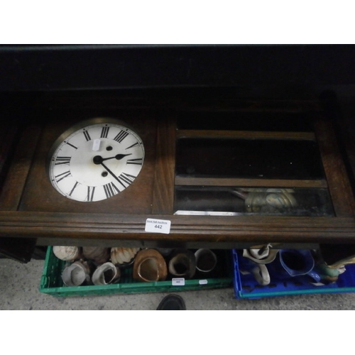 442 - Vintage wall mounted clock