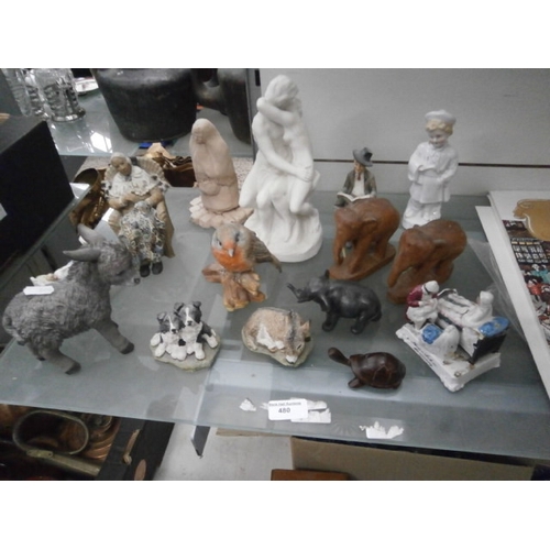 480 - Collection of ornamental figurines