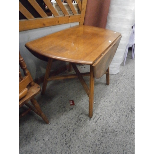 608 - ERCOL Golden Dawn drop leaf dining table