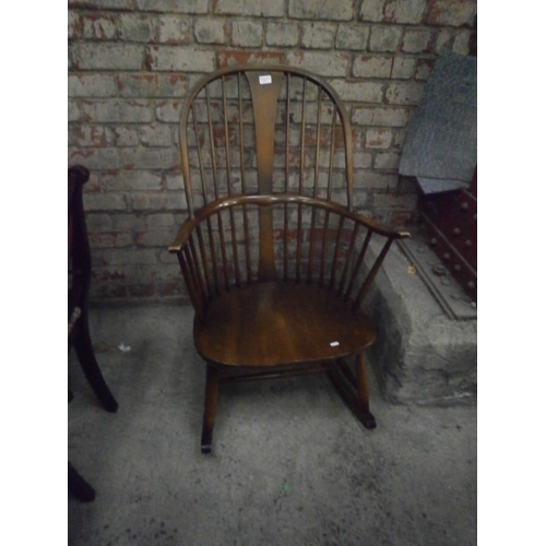 614 - ERCOL Chairmaker's rocking chair