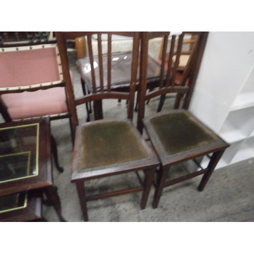 647 - Pair of vintage chairs