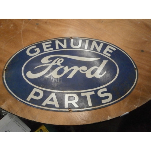 549 - Enamel Ford sign 24 x 15 inch