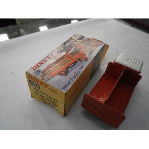 401 - Collection of vintage Dinky cars with boxes