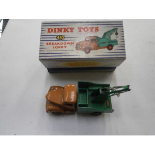 408 - Collection of vintage boxed Dinky vehicles, with Vanguards and Ford and Corgi Classics