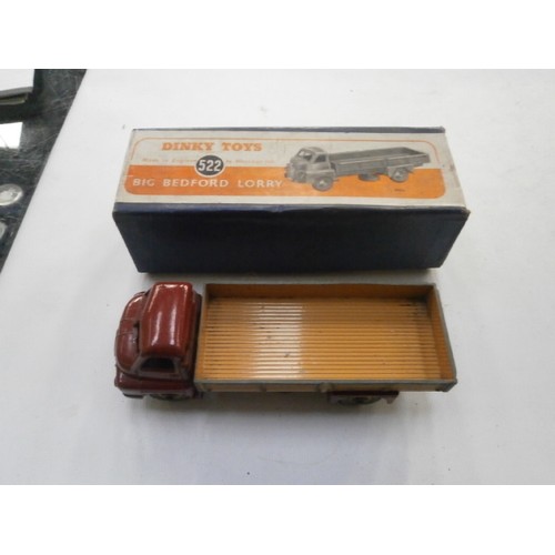 409 - Collection of vintage boxed Dinky, Corgi and Vanguard vehicles