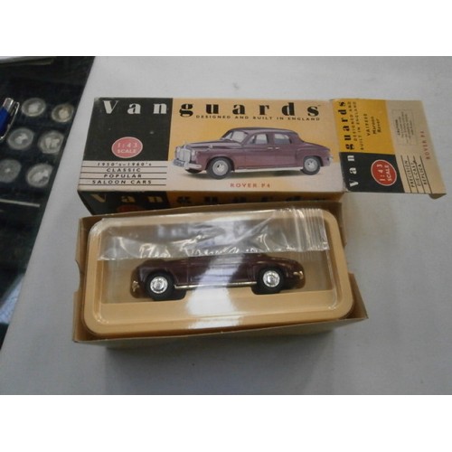 409 - Collection of vintage boxed Dinky, Corgi and Vanguard vehicles