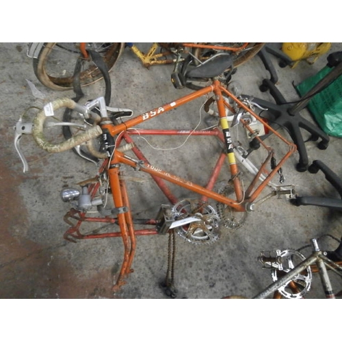 232 - Two drop handled bike frames