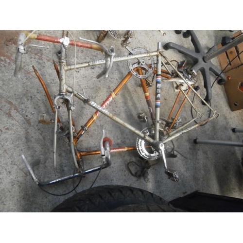 233 - Two drop handled bike frames