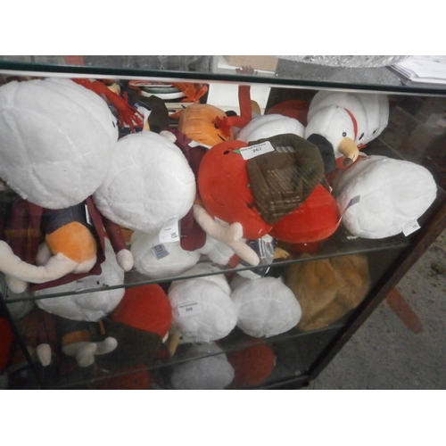 267 - Collection of Aldi festive teddies