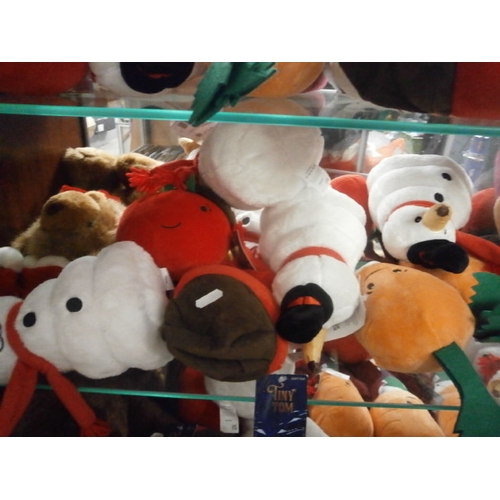 268 - Collection of Aldi festive teddies