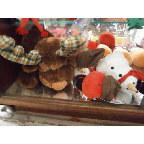 269 - Collection of Aldi festive teddies