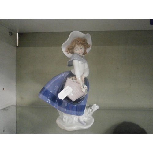 329 - Lladro girl figurine