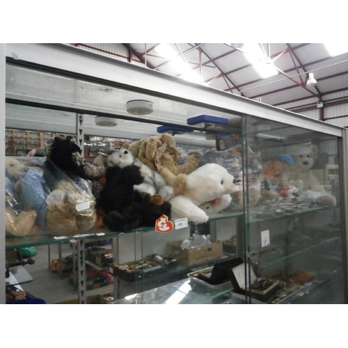 335 - Collection of TY beany teddies