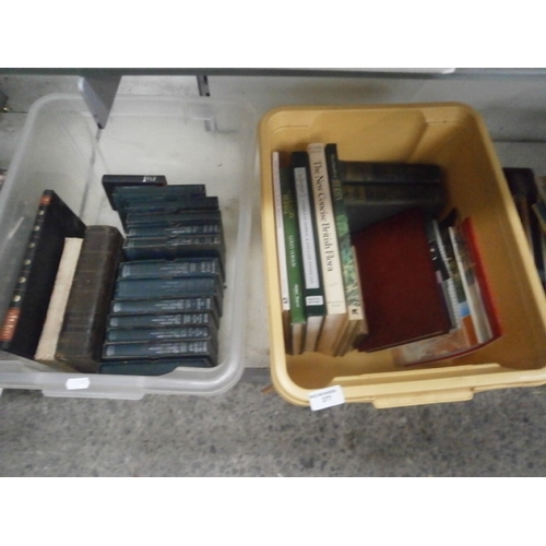 377 - Two boxes of vintage books