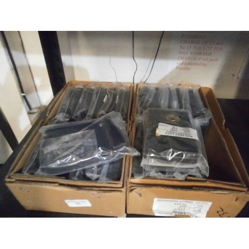 63 - Two boxes of new door locks