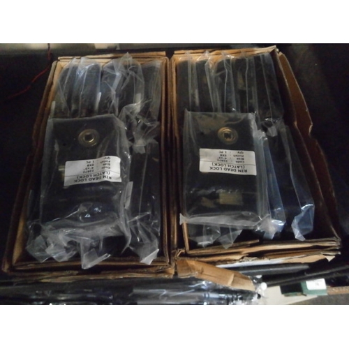66 - Two boxes of new door locks