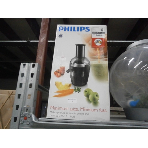 1 - Boxed Philips juicer