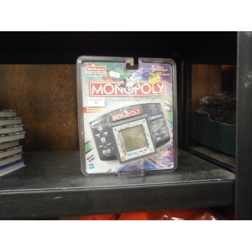 23 - Electronic Monopoly game