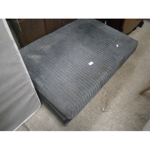 674 - A large cushioned stool