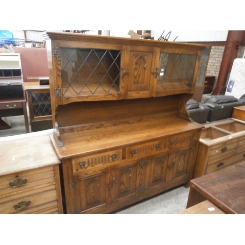 631 - Oak welsh dresser