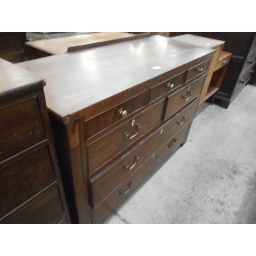 638 - 3 over 2 over 2 drawer chest