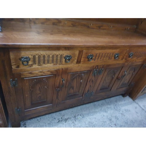 631 - Oak welsh dresser